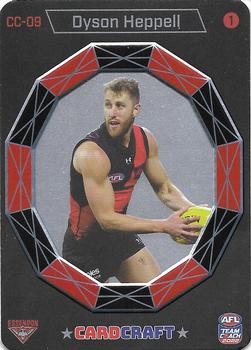 2022 AFL TeamCoach - Card Craft Silver #CC-09 1 Dyson Heppell Front